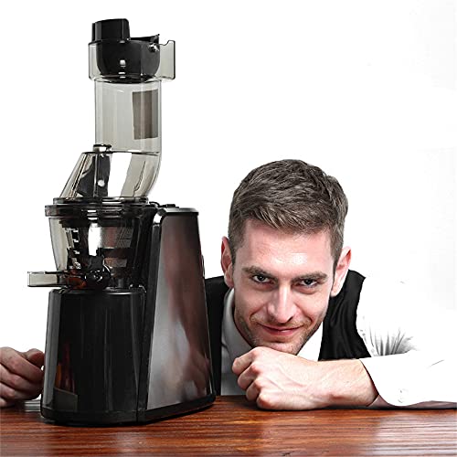 LHK Slow Juicer Machines, Slows Masticating Juicers Machine, Cold Press Juicer with 82mm Wide Chute, Quiet Motor, Reverse Function, for Fruits and Vegtables