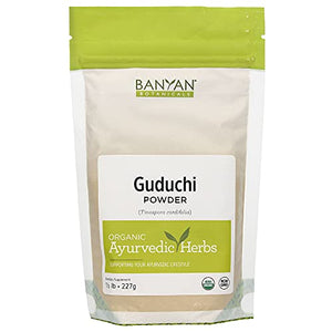 Banyan Botanicals Guduchi Stem Powder - USDA Organic, 1/2 Pound - Rejuvenating Herb for Digestion, Complexion, and Vitality*