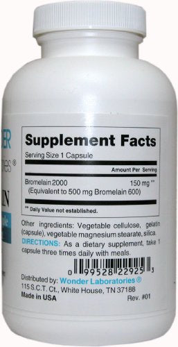 Bromelain 2000 150mg.