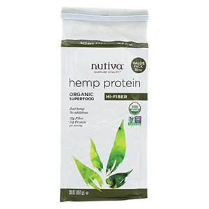 Nutiva Hemp Protein Hi Fiber