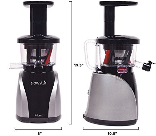 Tribest SW-2020 Slowstar, Vertical Slow Juicer and Mincer, Cold Press Masticating Juice Extractor