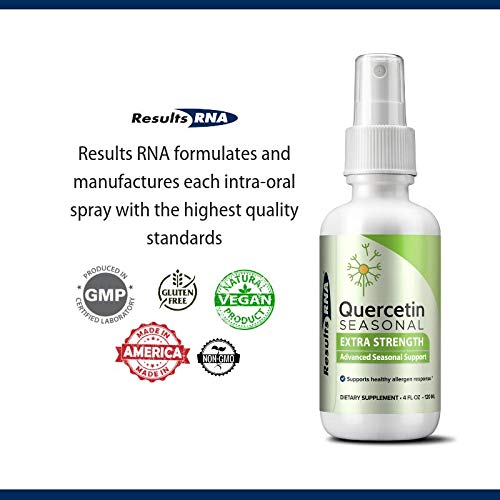 Results RNA Quercetin Seasonal Extra Strength | Healthy Allergen and Immune Response (2 oz.)