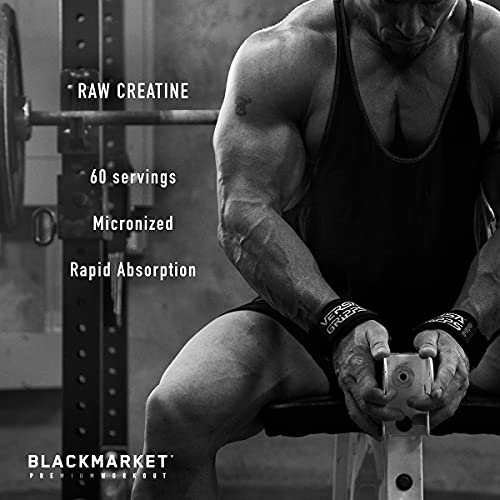 BlackMarket - Raw Creatine, 300 Grams