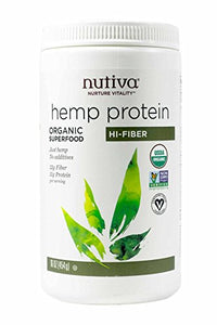 Nutiva Hemp Protein Powder, Organic,16 ounce(454 g)