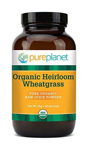 Pure Planet Heirloom Wheatgrass Powder Organic, 90 Gram