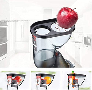 Juicer Machines Slow Masticating Juicer 83mm(3.15inch) Wide Chute Juice Extractor Cold Press Juicer Machine with Quiet Motor/Reverse Function/Juice Jug for High Nutrient Fruit & Vegetable Juice