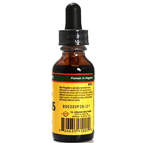 YS Bee Farms, Propolis Extract Ultra Strength Organic, 1 Fl Oz