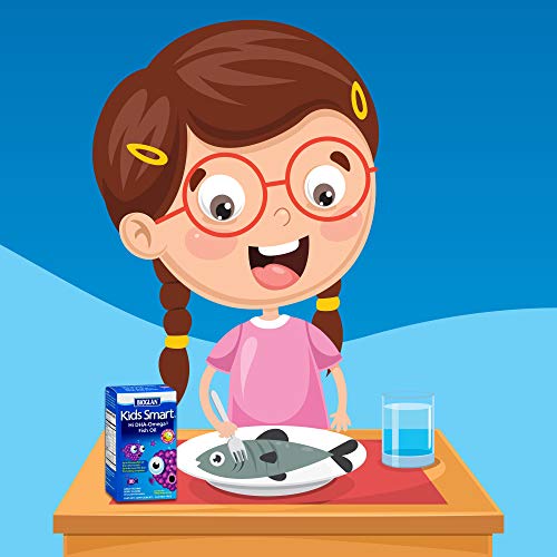 Real Health Bioglan Kids Smart Omega 3 Fish Oil, 30 Chewable Burstlets (Pack of 3)