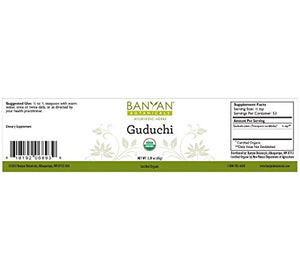 Banyan Botanicals Guduchi Stem Powder - USDA Organic, Spice Jar - Rejuvenating Herb for Digestion, Complexion, and Vitality*