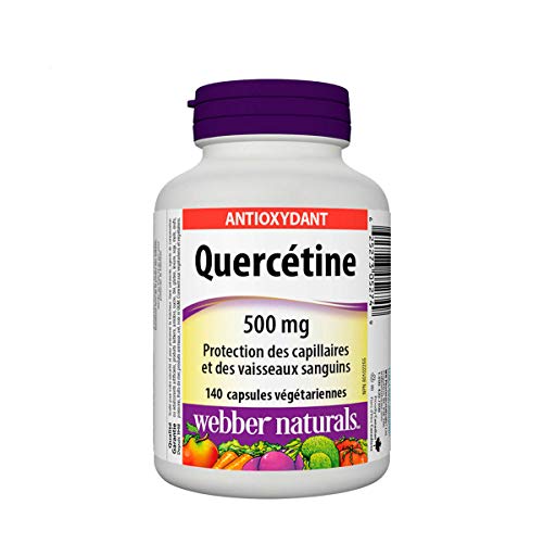 Webber Naturals Quercetin 500 mg, 140 Capsules