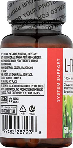 Whole Foods Market, L-Theanine 100mg, 60 ct