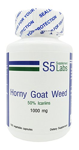 S5 Horny Goat Weed - 50% Icariins 1000 MG per Serving