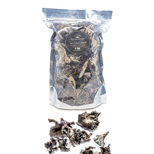 West Coast Wild Foods | Dried Wild Mushrooms (Black Trumpet, 0.5lb)