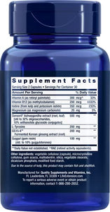 Life Extension Triple Action Thyroid Comprehensive Thyroid Health Supplement with Vitamins A, B, Iodine, Magnesium, L-Tyrosine, Ashwagandha & Ginseng – Non-GMO, Gluten-Free - 60 Capsules