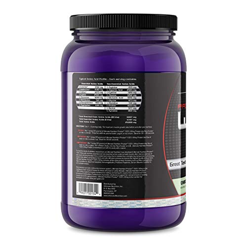 Ultimate Nutrition Prostar Whey Protein Powder Blend of Whey Concentrate Isolate and Peptides – Low Carb, Keto Friendly, 25 Grams of Protein - 30 Servings, Chocolate Mint, 2 Pounds