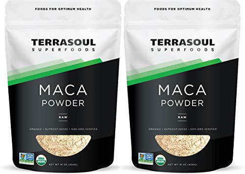 Terrasoul Superfoods Organic Raw Maca Powder, 2 Lbs - Premium Quality | Supports Increased Stamina & Energy