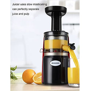 Slow Juicer Masticating Cold Pressed Juicer Machines Vegetable And Fruit, Electric Juicer Machines Easy To Clean, Quiet Motor & Reverse Function