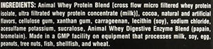 Animal Whey Isolate Whey Protein Powder – Isolate Loaded for Post Workout and Recovery – Low Sugar with Highly Digestible Whey Isolate Protein - Chocolate - 2 Pounds