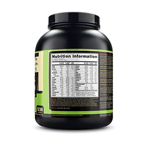 Optimum Nutrition Serious Mass Weight Gainer Protein Powder, Vitamin C, Zinc and Vitamin D for Immune Support, Vanilla, 6 Pound (Packaging May Vary)