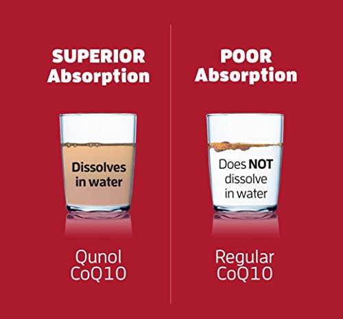 Qunol CoQ10 200mg, Superior Absorption Natural Supplement Form of Coenzyme Q10, Antioxidant for Heart Health, Chewable Tablet, Creamy Orange Flavor, 60 Servings