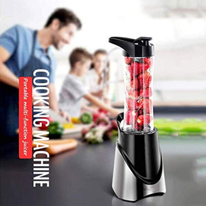 FSGHJJKN Juicer, Wide Feed Chute, Masticating Slow Juicer for Wheatgrass, Fruits & Vegetables Portable Juicer Small Multi-function Mixer