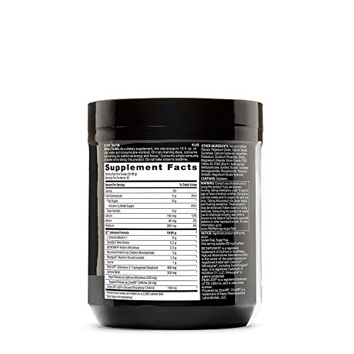 Beyond Raw LIT AF | Advanced Formula Clinical Strength Pre-Workout Powder | Contains Caffeine, L-Citruline, and Nitrosigine | Gummy Worm | 20 Servings