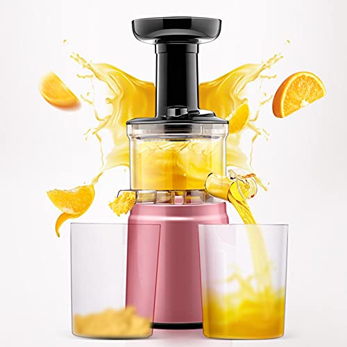 Slow Masticating Juicer Higher Nutrients, Cold Pressed Juicer Machines Vegetable And Fruit, BPA-Free Components, Easy To Clean