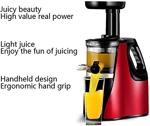 Slow Masticating Juicer Big Mouth Cold Press Juicer Cold Press Juicing Durable For Motor And Reverse Fruits Quiet Vegetables Machine With Function ZJ666