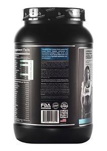 Sascha Fitness Hydrolyzed Whey Protein Isolate,100% Grass-Fed (2 Pounds, Coconut)