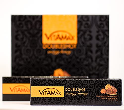 WeFun Honey with Maca - Vitamax Doubleshot Honey for Him - 20 Grams a Sachets * 10