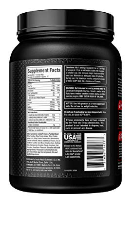 Whey Protein Powder | MuscleTech Nitro-Tech Whey Protein | Whey Isolate & Peptides Protein Powder | Muscle Builder for Men & Women | Lean Protein Powder for Muscle Gain | Vanilla, 1.5 lb (15 Servings)