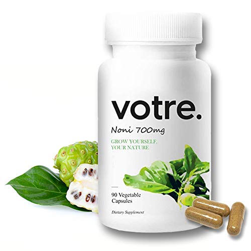 Votre. Noni 700mg, 90 Vegetable Capsules, Antioxidants, Reduce Cholesterols, Joint Pain, Immune Support