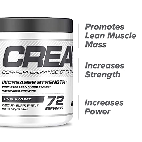 Cellucor Pre Workout & Creatine Bundle, C4 Original Pre Workout Powder, Fruit Punch, 30 Servings + Cor Performance Creatine Powder, 72 Servings