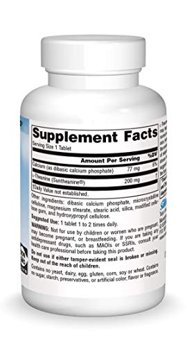 Source Naturals Serene Science L-Theanine 200mg - 30 Tablets