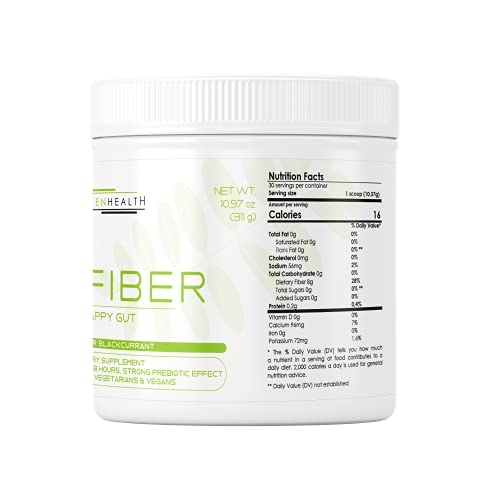 Viafiber Organic Prebiotics, L Glutamine Powder, Vegan Fiber Powder for Gut Health, Leaky Gut Repair Powder, Prebiotics, Acacia Fiber,IBS Support,Gut Health Supplements for Women and Man (17.2)