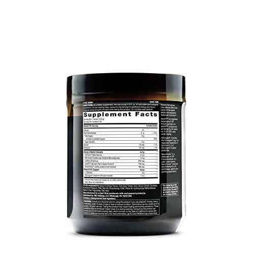 Beyond Raw LIT | Clinically Dosed Pre-Workout Powder | Contains Caffeine, L-Citruline, and Beta-Alanine, Nitrix Oxide and Preworkout Supplement | Strawberry Lemonade | 30 Servings