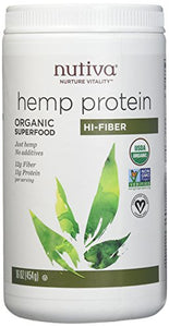 Nutiva, Hemp Protein Powder Organic, 16 Ounce