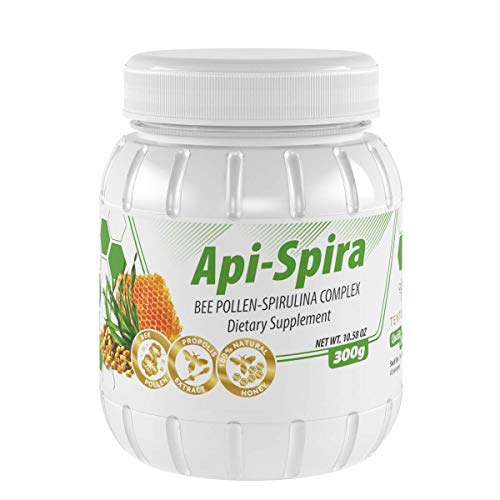 Api-Spira BEE Pollen-SPIRULINA Complex Dietary Supplement Health Support 300g