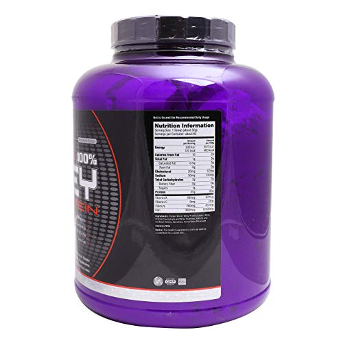 Ultimate Nutrition Prostar Whey Protein Powder of Isolate Concentrate Peptides Blend – Low Carb and Sodium, Keto Friendly, 25 Grams of Protein and 6 Grams of BCAAs - 80 Servings, Banana, 5 Pounds