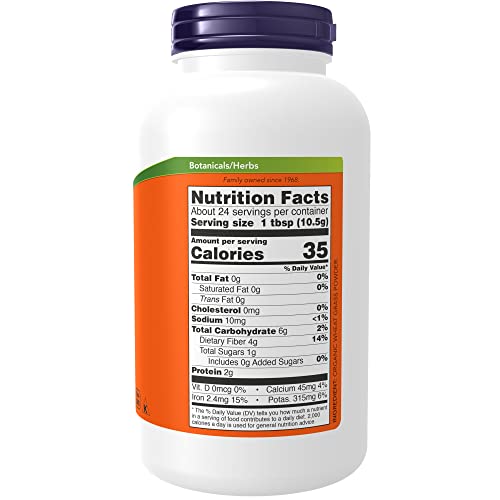 NOW Supplements, Certified Organic and Non-GMO, Wheat Grass Powder, Green Superfood, 9-Ounce