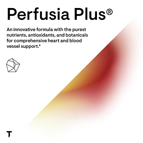 Thorne Research - Perfusia Plus - Sustained-Release L-Arginine Plus Cofactors to Support Heart Health, Nitric Oxide Production, and Optimal Blood Flow - 180 Capsules