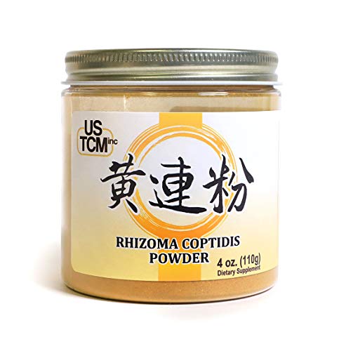 Rhizoma Coptidis Powder Huang Lian Powder 黃連粉 120mesh (4oz)