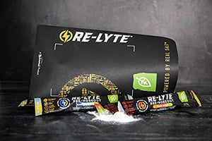 REDMOND Re-Lyte Pre-Workout Drink Mix, Sampler Pack, 4 Sticks