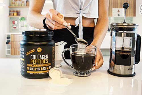 SOL STRONG Collagen Peptides Protein Powder Collagen Powder Pasture-Raised, Gluten-Free Certified Paleo and Keto, 20oz USA Extra Large (1)