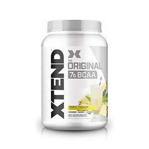 XTEND Original BCAA Powder Tropic Thunder | Sugar Free Post Workout Muscle Recovery Drink with Amino Acids | 7g BCAAs for Men & Women | 90 Servings