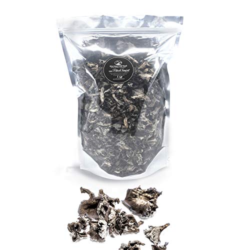 West Coast Wild Foods | Dried Wild Mushrooms (Black Trumpet, 1lb)