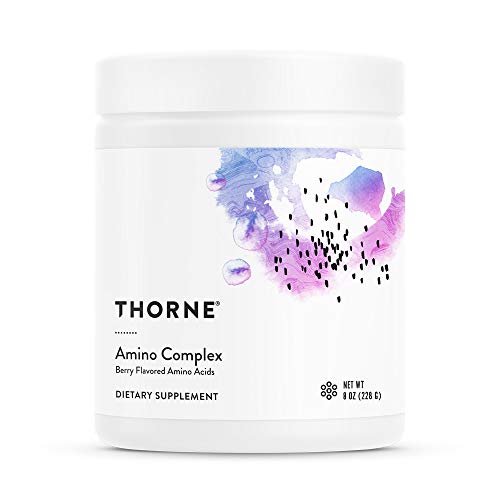 Thorne Amino Complex - BCAA Powder for Pre or Post Workout - Promotes Lean Muscle Mass and Energy Production - Sports Performance - Vegan - Berry Flavor - 8 Oz - 30 Servings