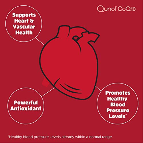 Qunol CoQ10 200mg, Superior Absorption Natural Supplement Form of Coenzyme Q10, Antioxidant for Heart Health, Chewable Tablet, Creamy Orange Flavor, 60 Servings