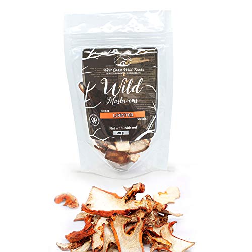 West Coast Wild Foods | Dried Wild Mushrooms (Lobster, 0.70oz - 20g)