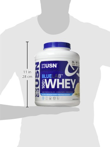 USN Supplements Bluelab 100 Percent Whey, Vanilla, 4.5 Pound